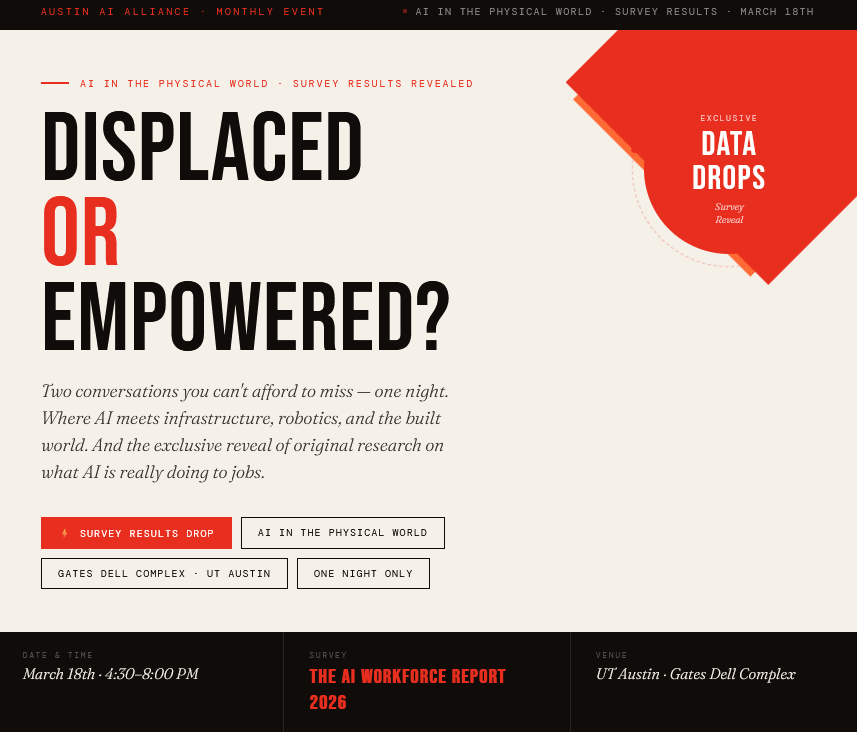 Austin AI Alliance March meeting