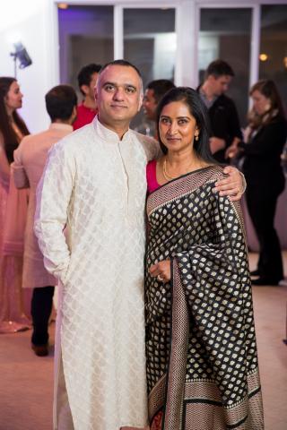 Dheeraj and Sapna Pandey
